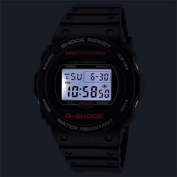New Casio G-SHOCK DW-5750UE-1JF Men's Digital Watch Black Round