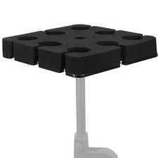 Multi Microphone Holder Holds Up to 8 Mics, with 3/8"-16 Threaded Adapter, Id...