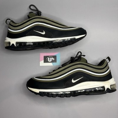 Premium Nike Air Max 97 OG Medium Olive Black Sequoia UK11 EU46 CM30 US12