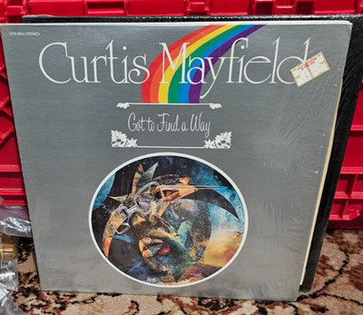 Curtis Mayfield Got To Find A Way 1974 Vinyl Curtom Records 