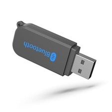 USB Bluetooth Receiver, Bluetooth 5.3 Wireless Audio Adapter 3.5mm Car black