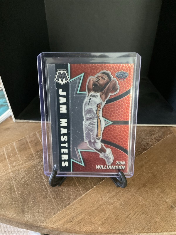 2020-21 Panini Mosaic #1 Zion Williamson Jam Masters New Orleans Pelicans