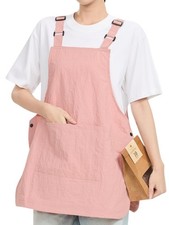 Chef Aprons for Women with Pockets Adjustable Lightweight Cooking Kitchen