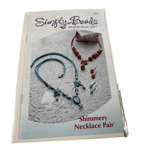 Simply Beads Shimmery Necklace Pair Jewelry Beading Craft Kit BD025 Sealed