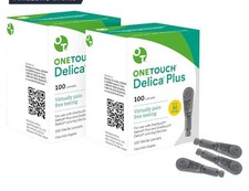 One Touch Delicate Plus Lancets 100 Count 3 Pack