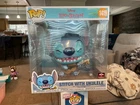 Disney Lilo & Stitch - Stitch with Ukulele TargetCon # 1419 Jumbo Funko pop