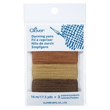 Clover Darning Yarn-Brown