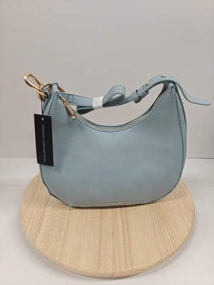 French Connection Moritz Hobo Shoulder Bag Womens Powder Blue FCS25114-PWBL