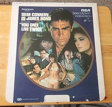 VTG Video Disc CED You Only Live Twice James Bond Selectavision