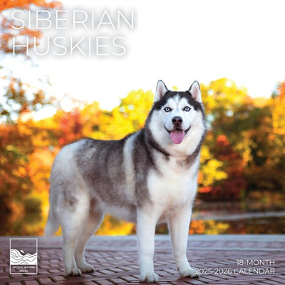 #ad Siberian Huskies Wall Calendar 2026 Husky Calendar 12quot; x 24quot; Open Gifta... $17.58