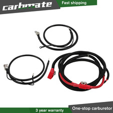 For 1994-1997 Ford F-250 F-350 7.3l Positive Negative Battery Cable Kit For 1994-1997 Ford F-250 F-350 7.3l Positive Negative Battery Cable Kit
