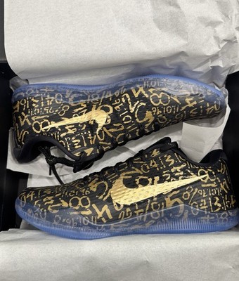 Nike Kobe 11 XI Elite EM Protro Low Mamba Day US Size 12.5 Black
