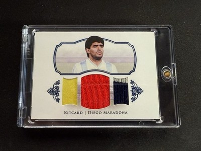 2024 Futera Unique Diego Maradona Kitcard #KT11 04/09