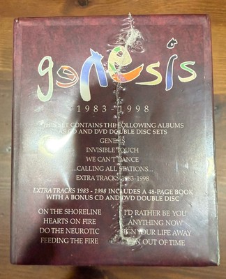Genesis 1983-1998 [Box] by Genesis (UK) (CD, Nov-2007, 5