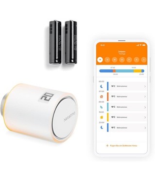 Netatmo Smartes Heizkörperthermostat WLAN Zusatzmodul NAV-AMZ