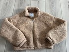 Hollister Tan Teddy zip up Jacket Extra small — photo 1