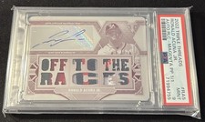2022 Topps Triple Threads Ronald Acuna Jr White Whale Patch Auto #d 1/1 PSA 9