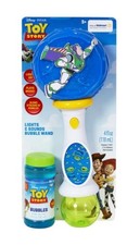 Disney Pixar Toy Story Buzz Lightyear Bubble Wand Lights Sounds Bubble Blower