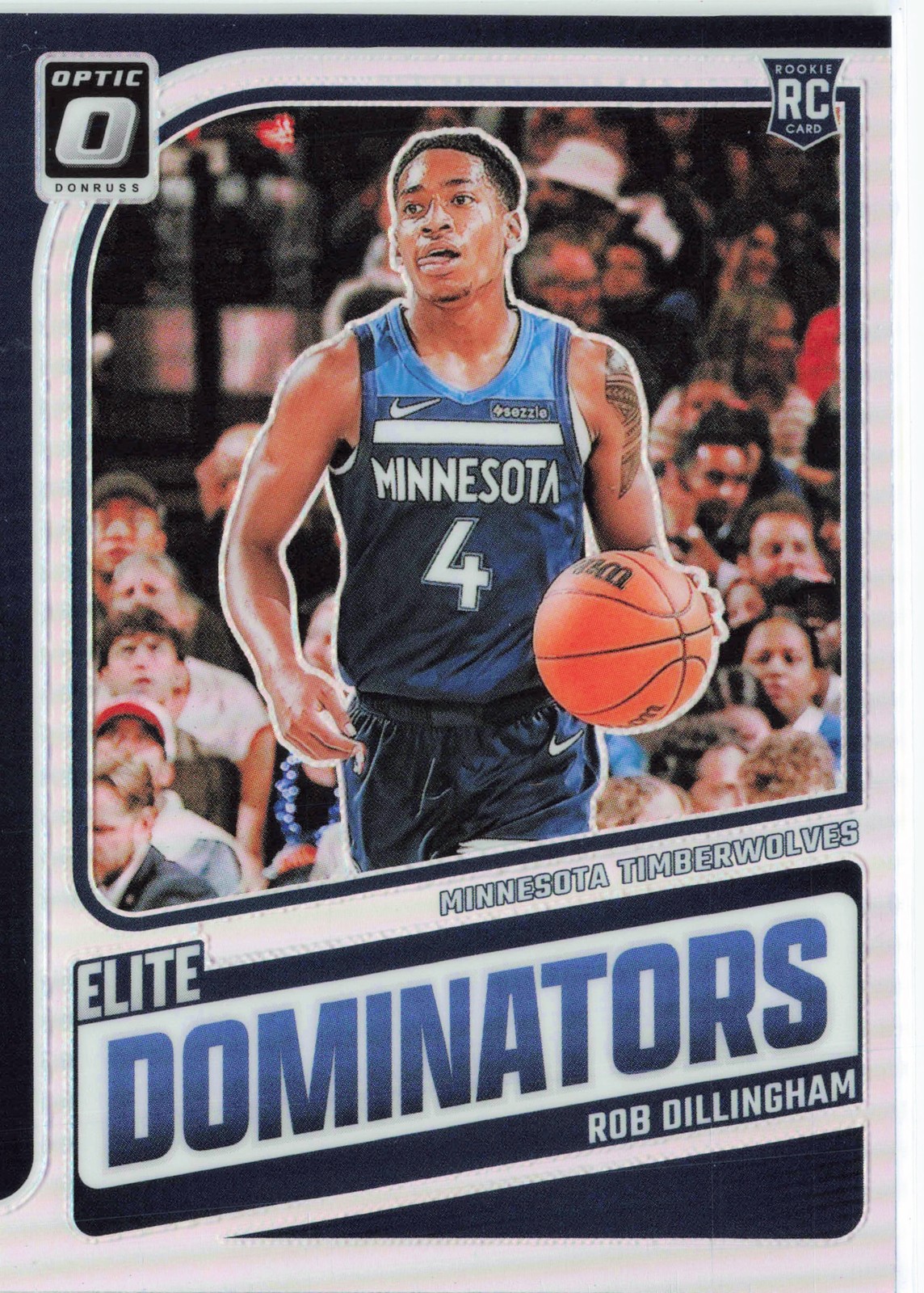 2024-25 Donruss Optic #1 Rob Dillingham Elite Dominators Holo