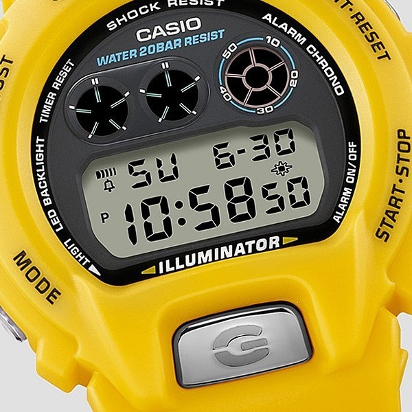 Casio G-shock DW6900 Men's Black Resin Digital Automatic Quartz
