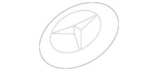 Genuine Mercedes-Benz Company Sign 000-817-26-05