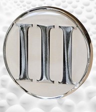 Minimalist  3 Year Sobriety Chip -  3 Year Sober Coin AA 