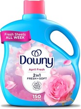 Fabric Softener Liquid, April Fresh Scent, 111 fl oz, 150 Loads 0.14 per gallon