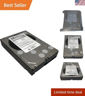 High-Performance 3TB SATA III Hard Drive, 64MB Cache, Renewed for Enterprise Use