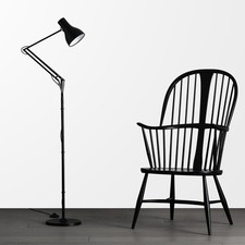 Floor Lamp Grey Adjustable