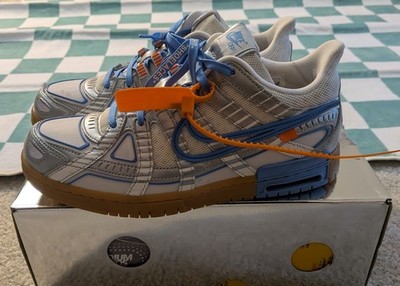 Nike Off-White Air Rubber Dunk University Blue CU6015-100 2020 Men's Sneaker