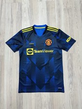MANCHESTER UNITED 2021-2022 THIRD FOOTBALL SHIRT SOCCER ADIDAS GM4616 SIZE S