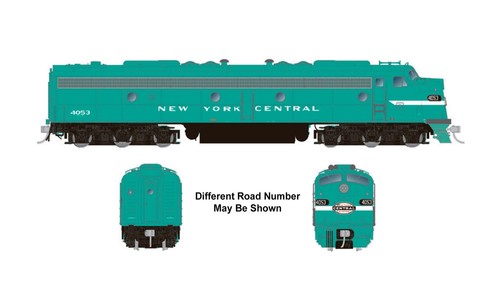 Trenes Rapido 28558 HO NYC EMD E8A diésel loco con sonido ESU LokSound DCC #4053 | Condition: Used