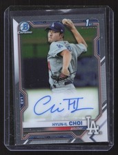 2021 Bowman #CPA-HC Hyun-il Choi Chrome Prospect Autographs