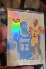 2007-08 Topps Co-Signers - Magic Johnson, Byron Scott #41 Silver Blue Foil /29