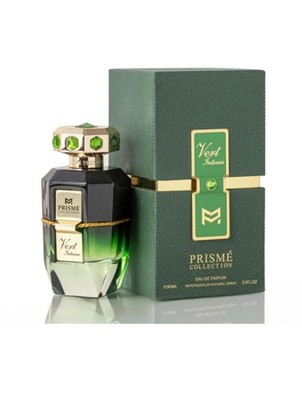 Prisme Vert Intense Eau De Parfum 3.0oz 90ml Luxury Oud Amber Cologne