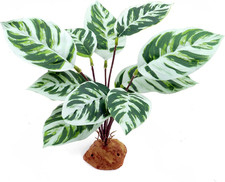 Reptile Artificial Plants, Terrarium Decorations, Amphibian Habitat Hideout Plas