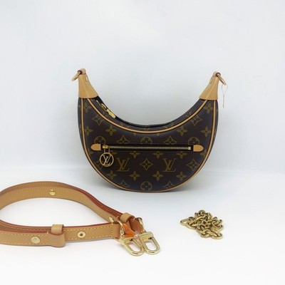 Louis Vuitton Loop Brown Monogram Canvas  Crossbody Shoulder Bag23 x 13 x 6cm
