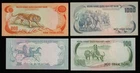 4x Banknotes from South Vietnam - 1000 to 50 Dong Set (N1401-3DW) - BL