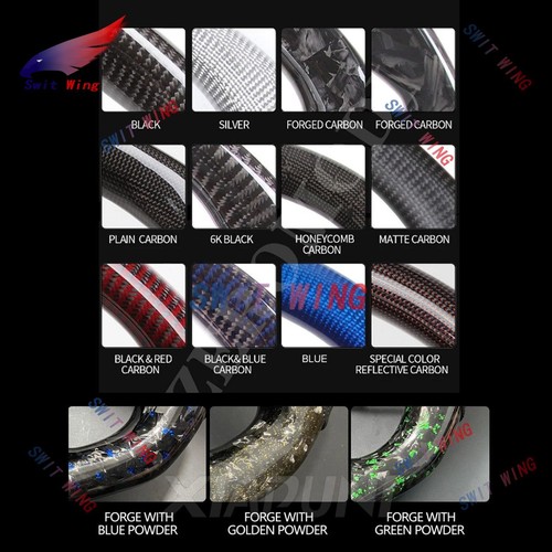 with heating ,paddles Carbon Fiber Steering Wheel Fit For Infiniti Q60 Q50 QX50 - Picture 9 of 11
