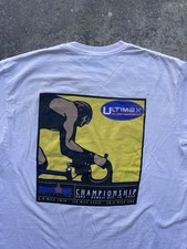 Vintage 2002 Iron Man Triathlon Championship Shirt Size Large Hawaii