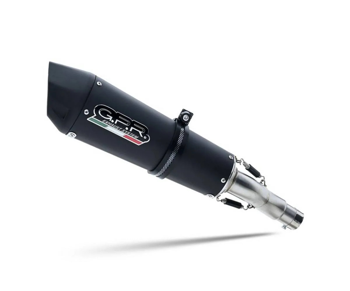 Cata Gpr Exhaust Muffler New GP Evo Black Titan Ducati Hyperstrada 821 2013 2016