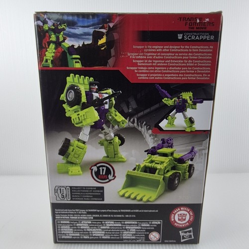 Transformers Studio Series 86 Voyager Scrapper Constructicon Figure NIB - 第 3/6 張圖片
