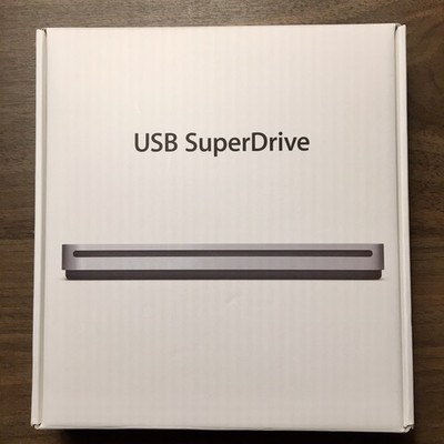 Apple USB SuperDrive A1379 CD DVD Player MD564LLA External Drive NEW, OPEN BOX