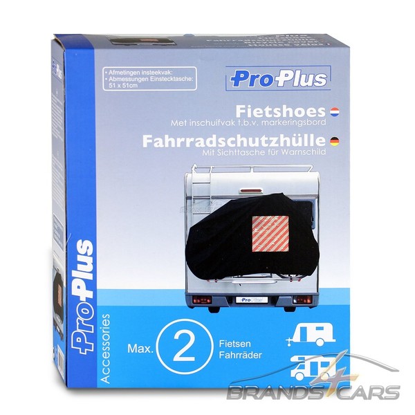 FahrradschutzhÜLle Wohnmobil 2 FahrrÄDer RÄDer Wohnwagen Bike Cover Deichsel-image