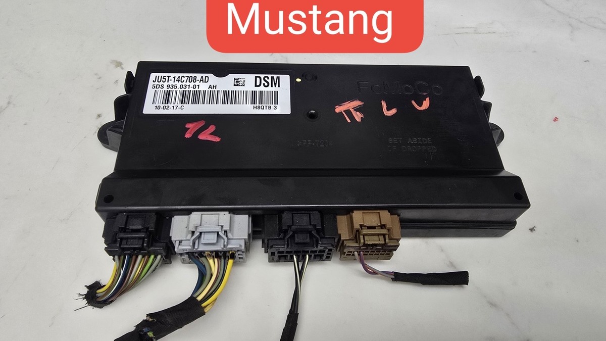 2018 FORD MUSTANG GT LH DRIVER SIDE MEMORY SEAT MODULE OEM JU5T