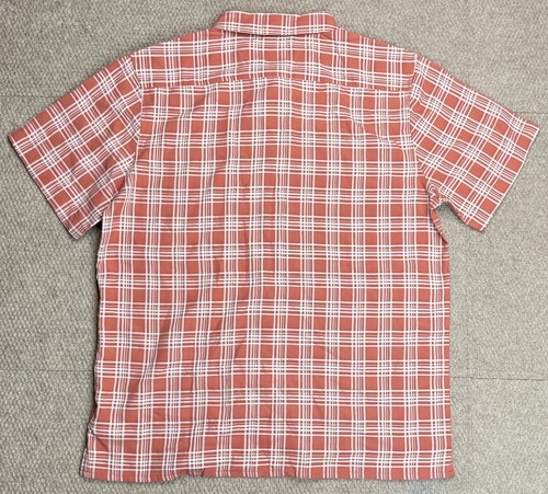 Marmot Mountain Works Men's Button Up Short Sleeve Plaid Shirt Size Large - Picture 6 of 6