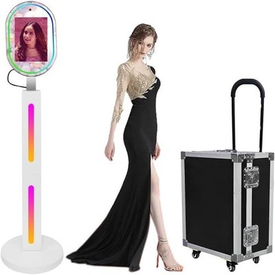 Magic Mirror Photo Booth Maschine 13,3 Zoll Touchscreen Selfie mit Flight Case