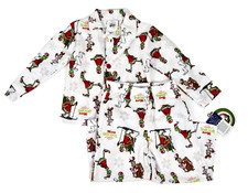 Christmas Pajamas The Grinch Toddler 3T 2pc Polyester Dr Suess Merry Grinchmas