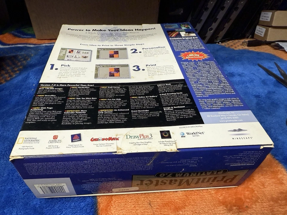 Vintage PrintMaster Platinum 7 Office Production Software On CD - Image 4 of 4