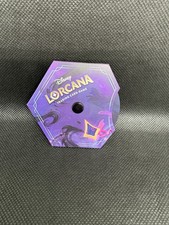 Disney Lorcana TCG Lore Counter Promo Spinner From Ursula's Return Trove Box